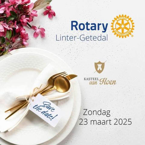 Rotary Linter-Getedal, brunch, 23 maart om 10u, inschrijven verplicht © Rotary Linter-Getedal