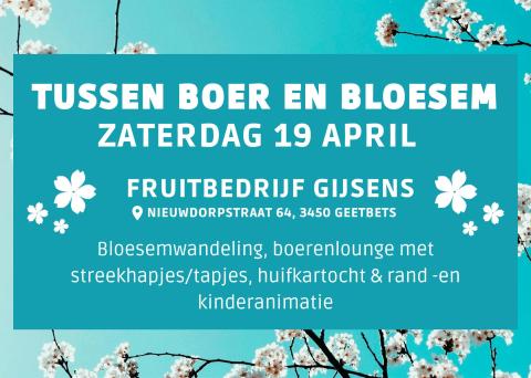 Tussen boer en bloesem © Tussen boer en bloesem