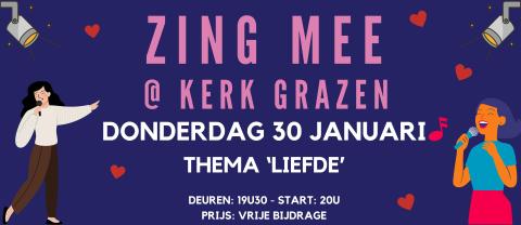 Zing mee @ kerk Grazen © Gemeente Geetbets