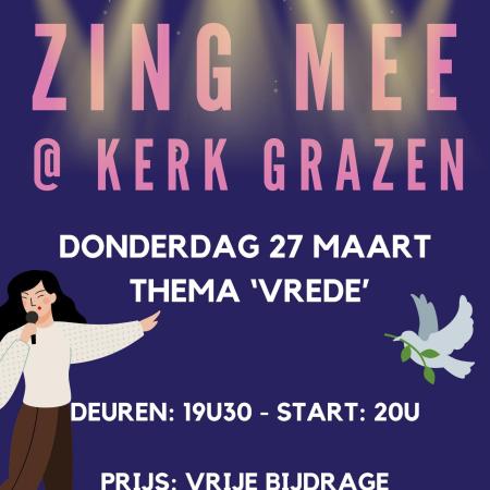 Zing mee @ kerk Grazen © Gemeente Geetbets