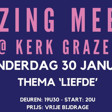 Zing mee @ kerk Grazen © Gemeente Geetbets